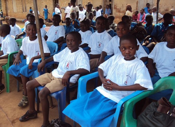 Community sensitisation session